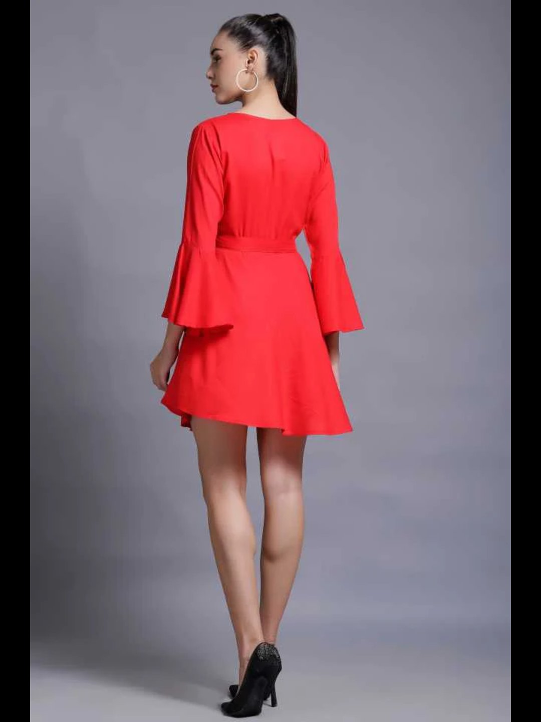 TANDUL  Women A-line Red Dress