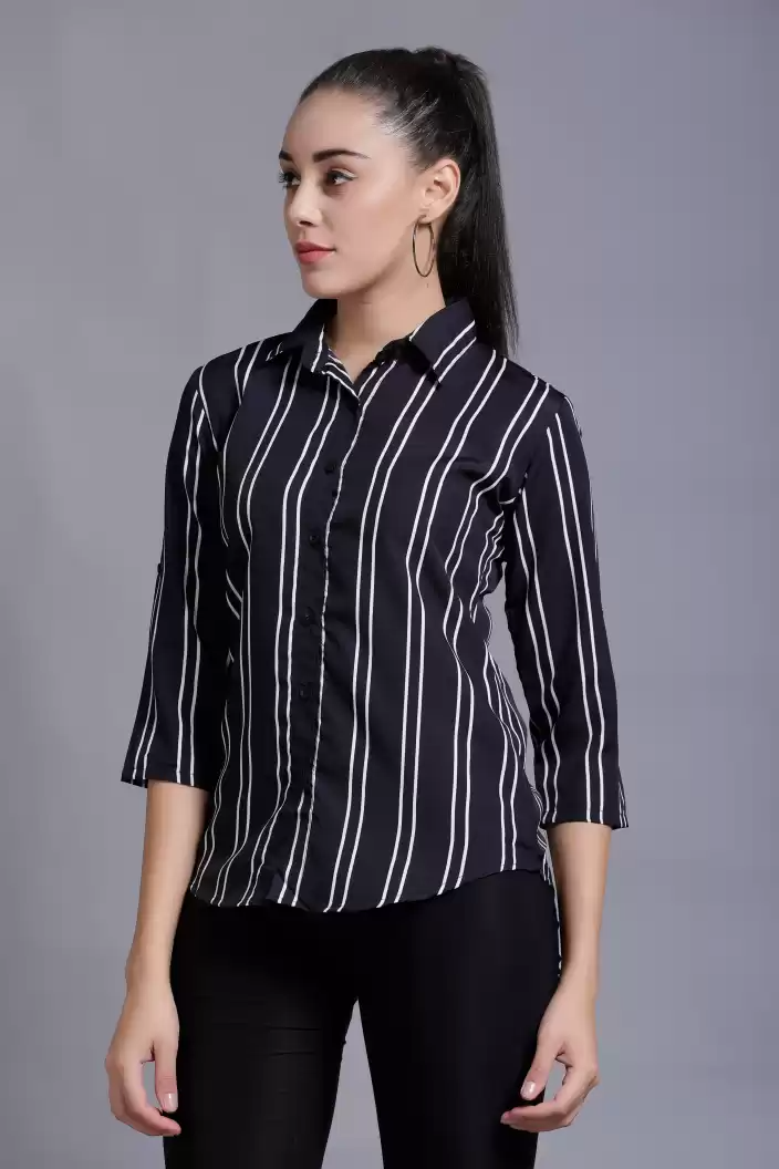 TANDUL  Women Regular Fit Printed Formal Shirt