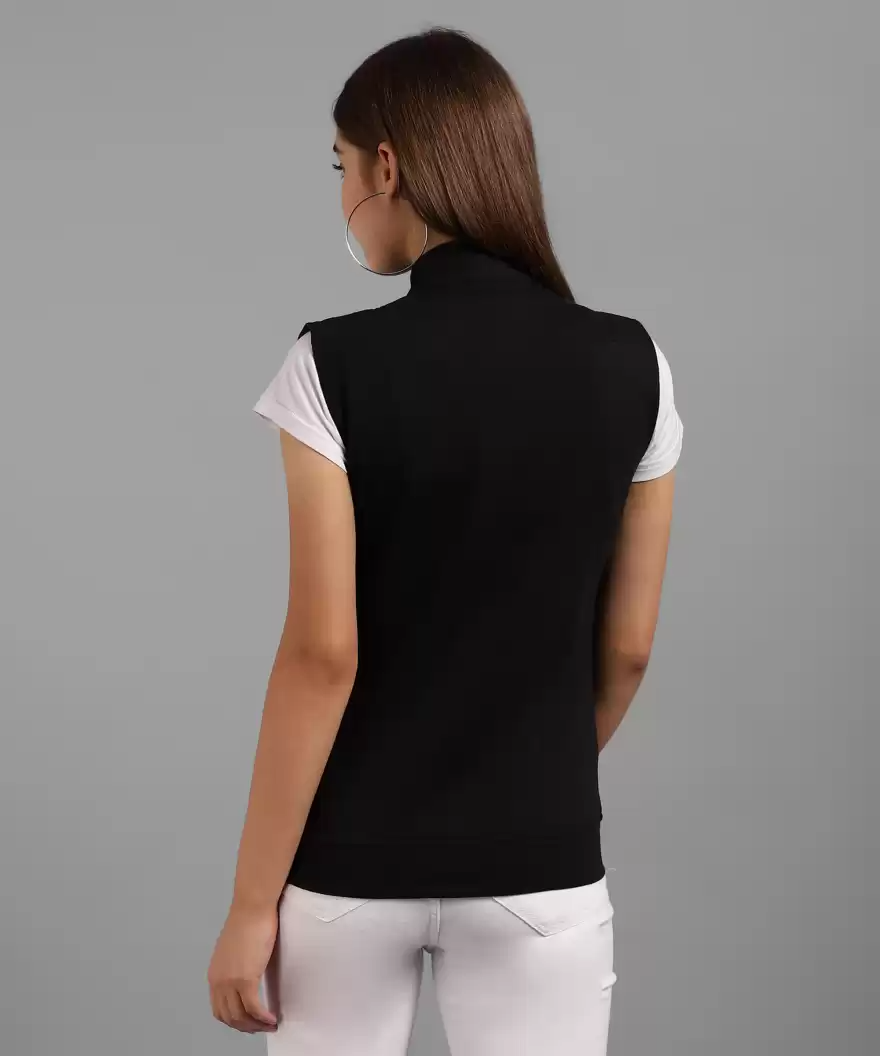 TANDUL  Sleeveless Solid Women Jacket