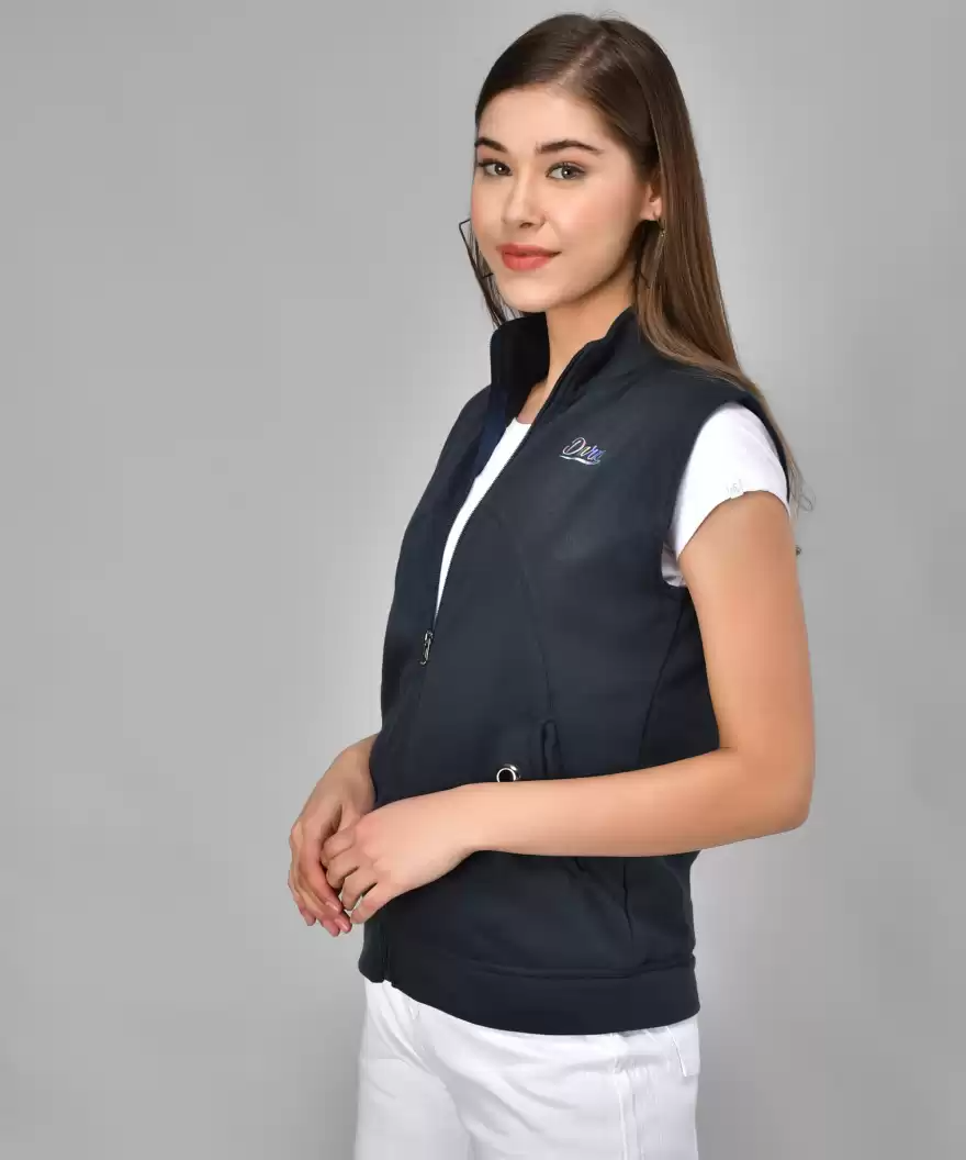 TANDUL  Sleeveless Solid Women Jacket