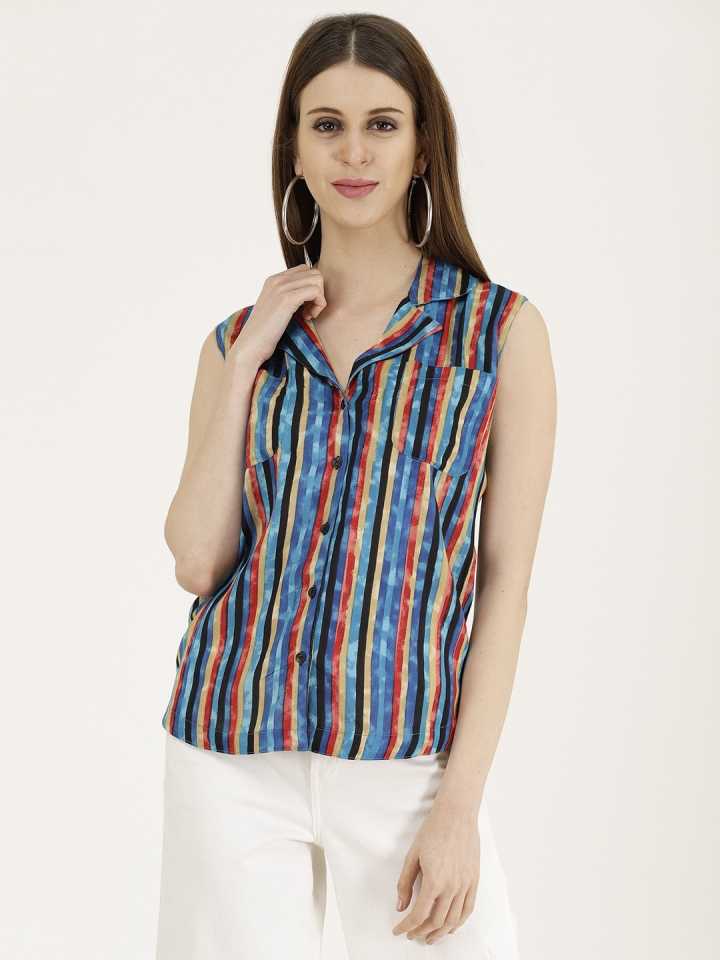 TANDUL  Women Regular Fit Striped Casual Shirt