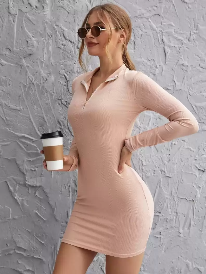 TANDUL  Women Bodycon Pink Dress