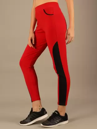 TANDUL Red Jegging  (Solid)