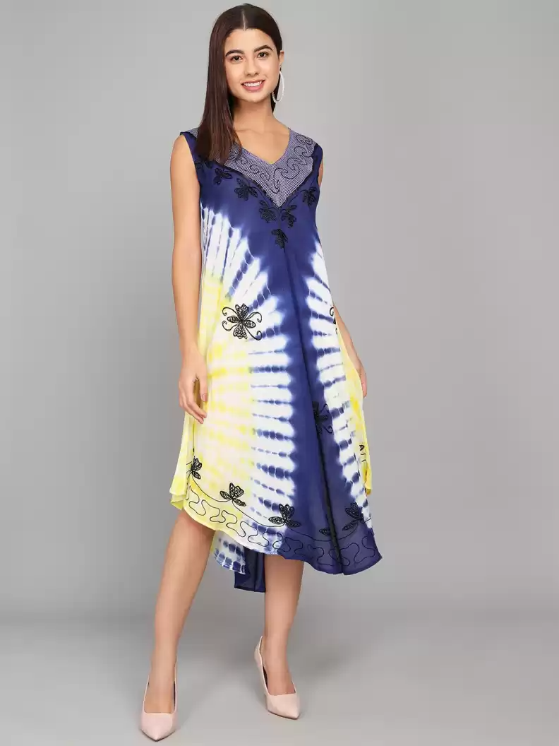 TANDUL  Women A-line Multicolor Dress