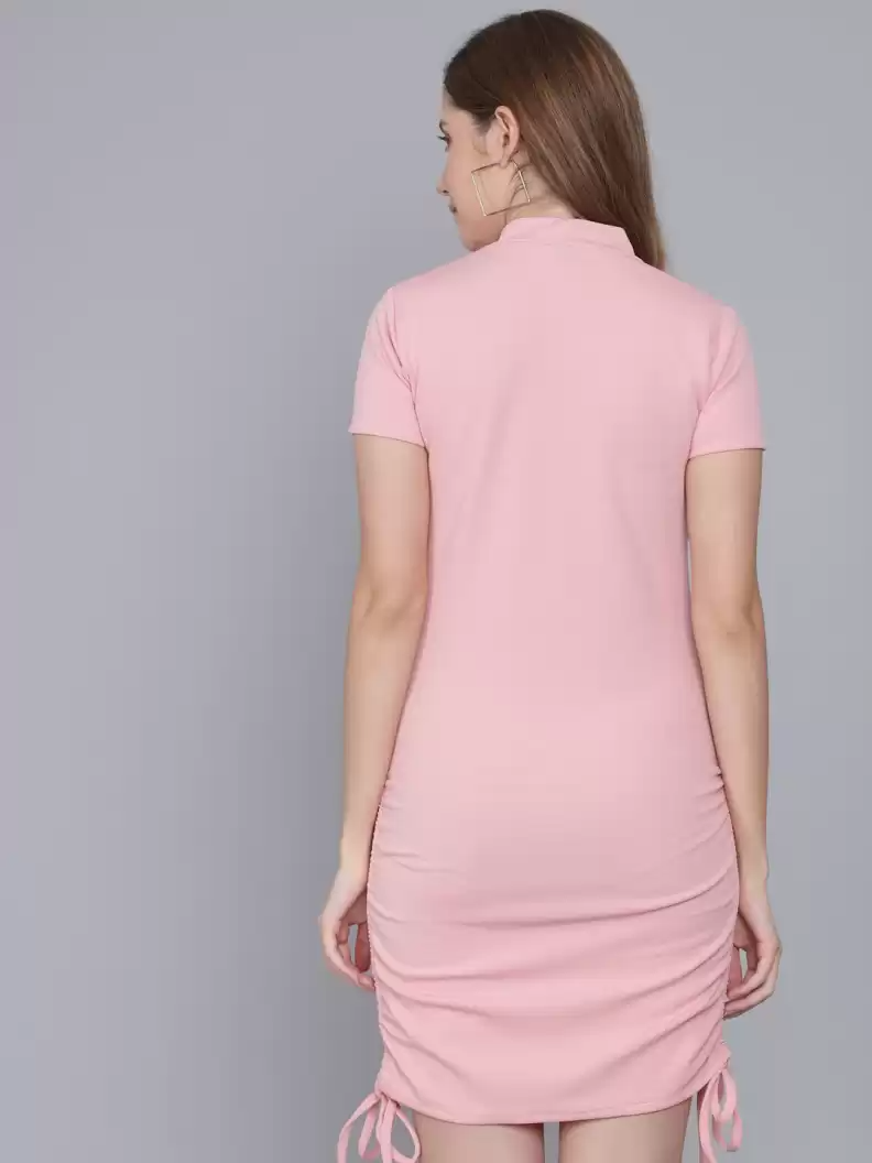 TANDUL  Women Bodycon Pink Dress