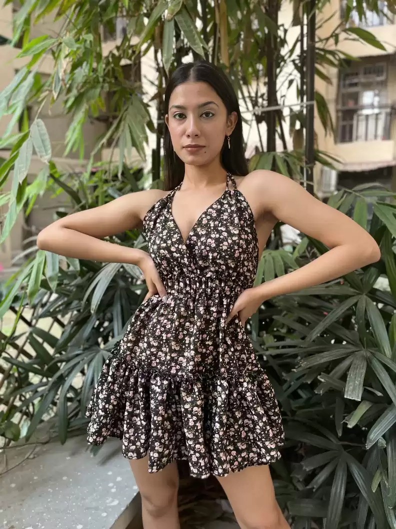 TANDUL  Women Fit and Flare Multicolor Dress