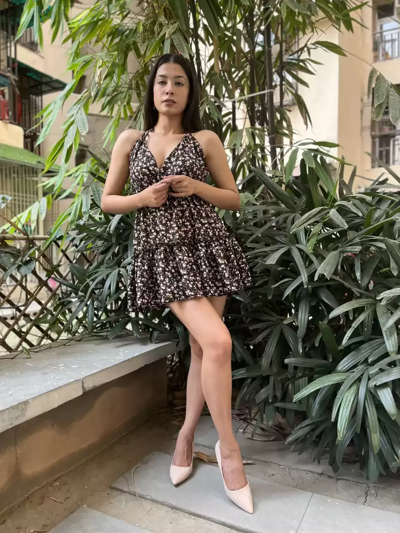 TANDUL  Women Fit and Flare Multicolor Dress