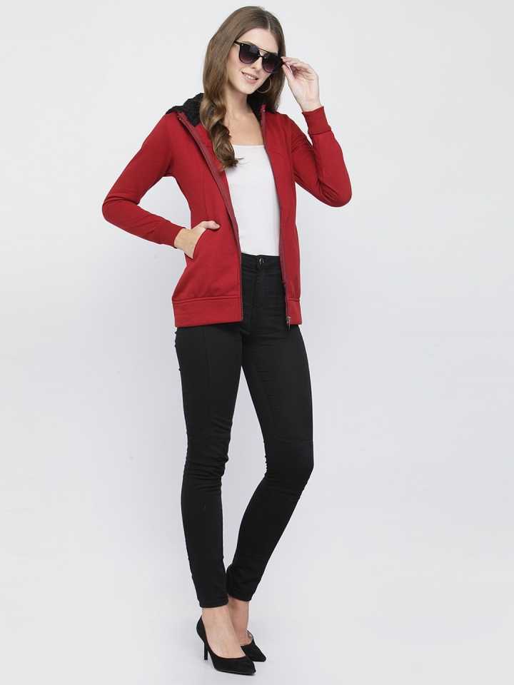 TANDUL  Full Sleeve Self Design Women Casual Jacket