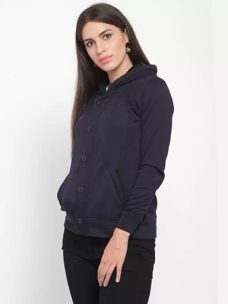 TANDUL  Full Sleeve Solid Women Casual Jacket