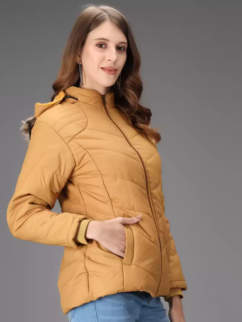 TANDUL  Full Sleeve Solid Women Casual Jacket