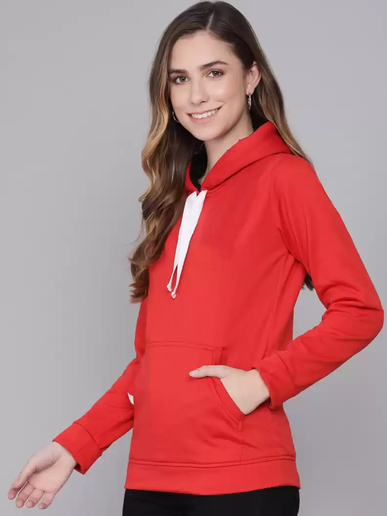 TANDUL  Full Sleeve Solid Women Sweatshirt