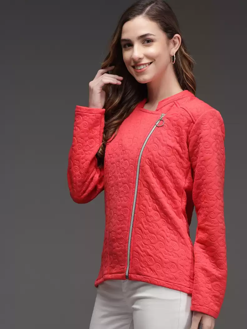 TANDUL  Full Sleeve Solid Women Jacket