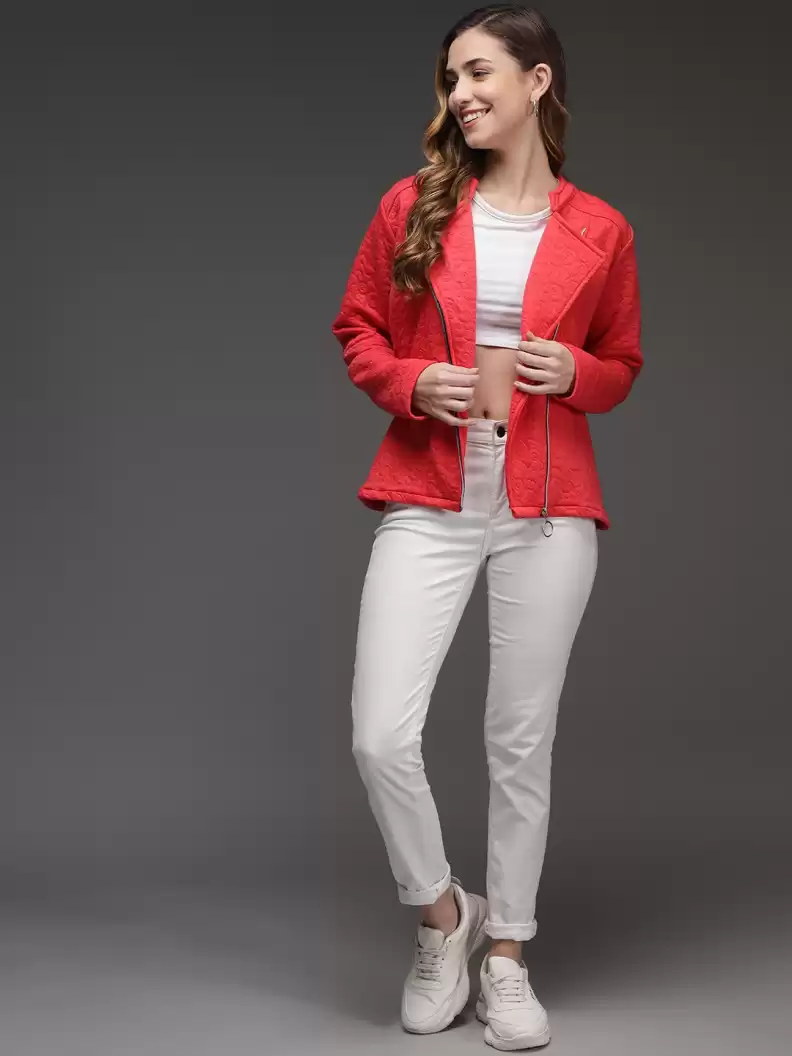 TANDUL  Full Sleeve Solid Women Jacket