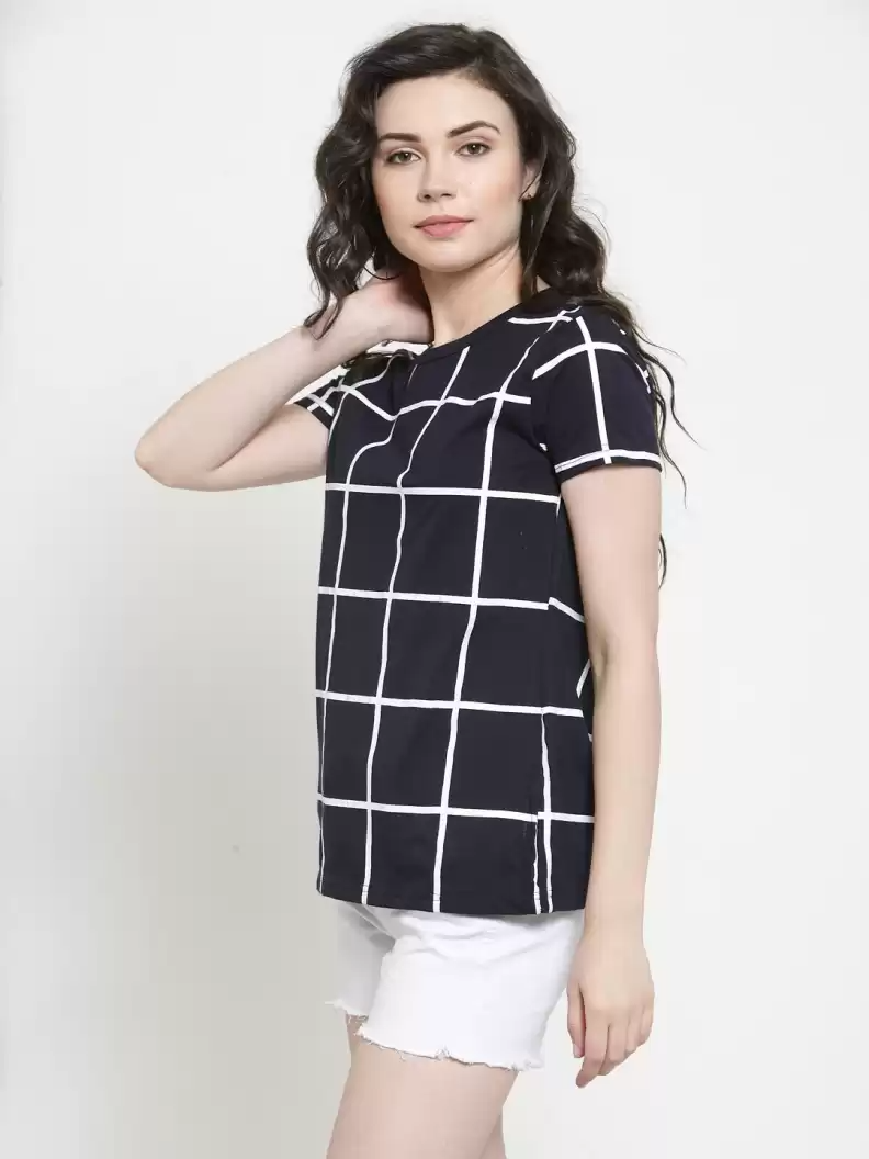 TANDUL  Casual Regular Sleeves Printed Women Multicolor Top