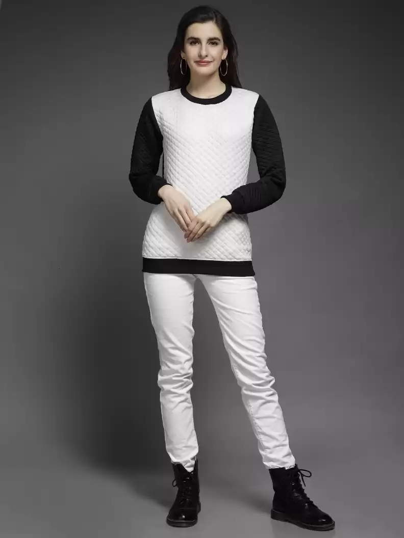 TANDUL  Full Sleeve Colorblock Women Casual Jacket