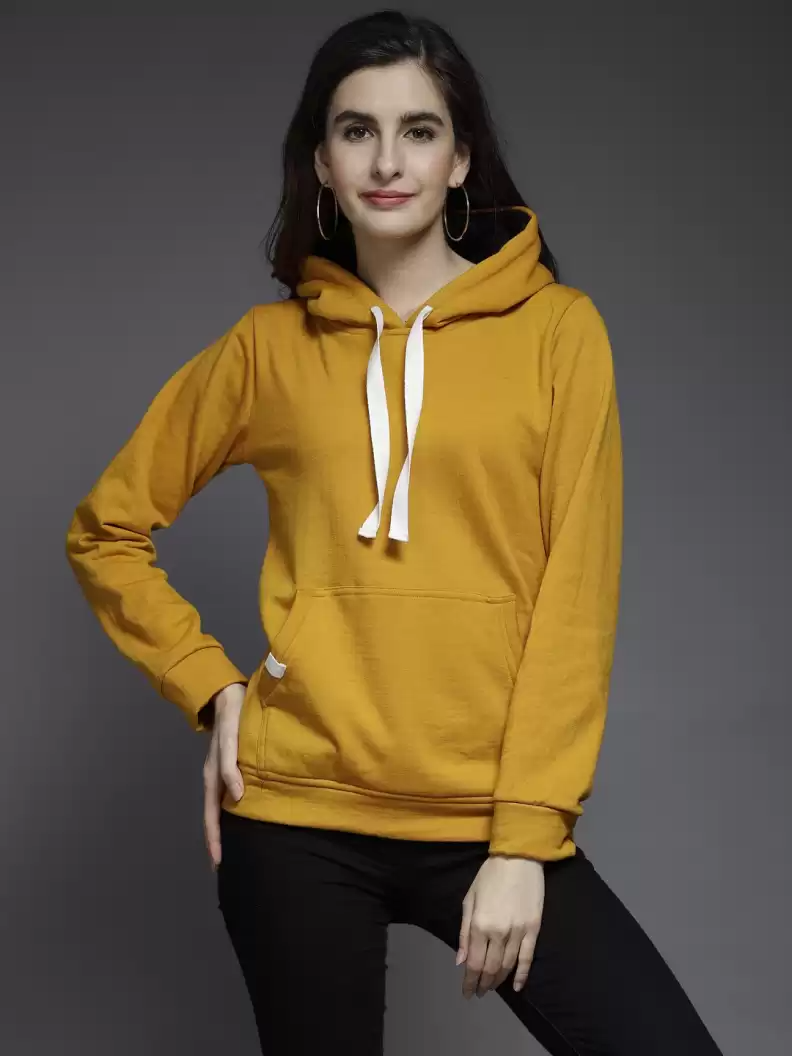 TANDUL  Full Sleeve Solid Women Sweatshirt