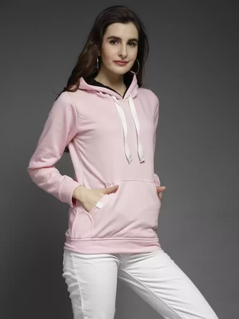 TANDUL  Full Sleeve Solid Women Sweatshirt