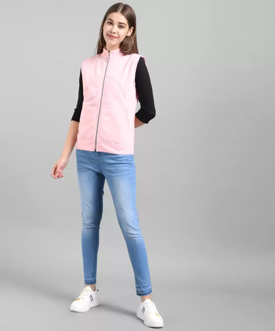 TANDUL  Sleeveless Solid Women Jacket