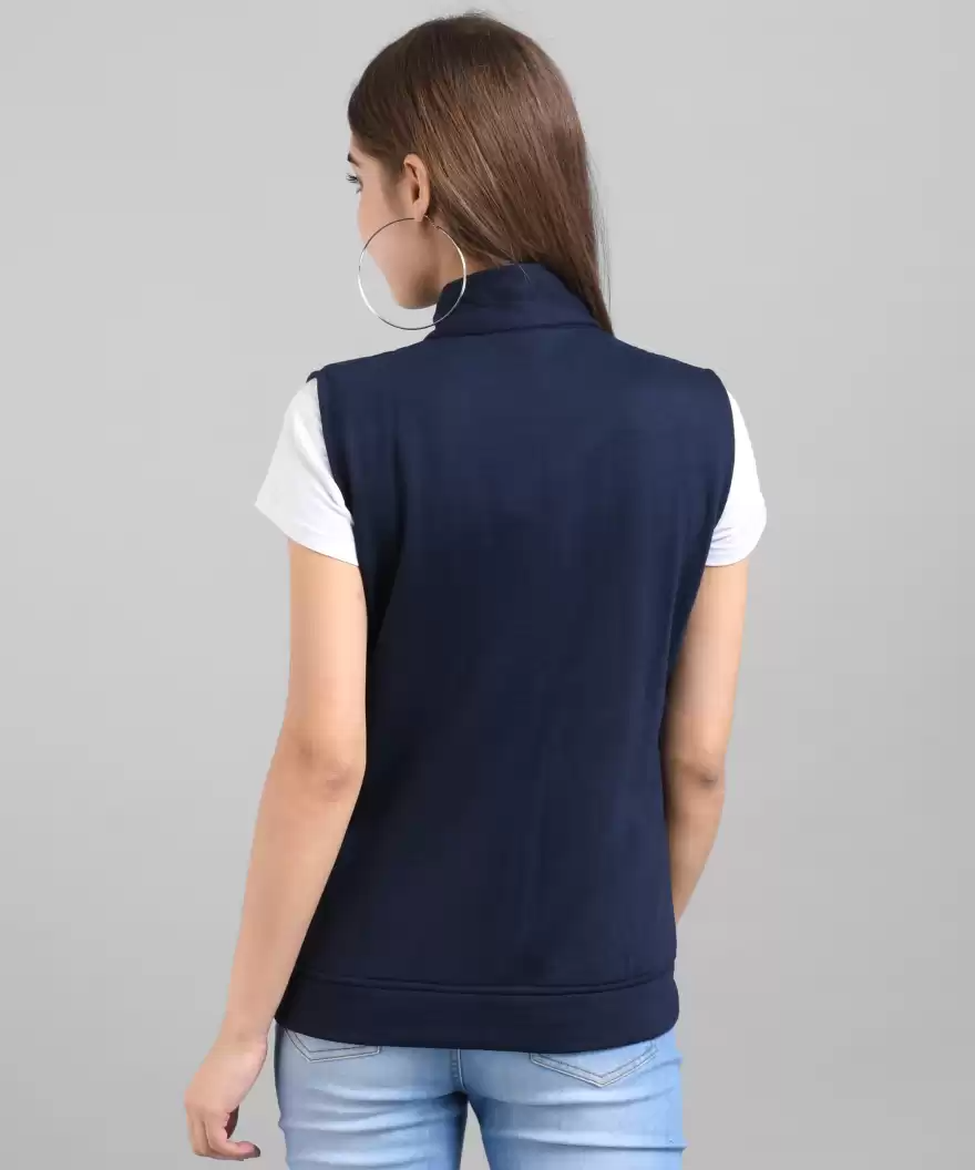 TANDUL  Sleeveless Solid Women Jacket