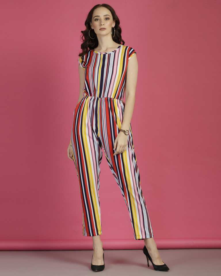 TANDUL  Striped Women Jumpsuit