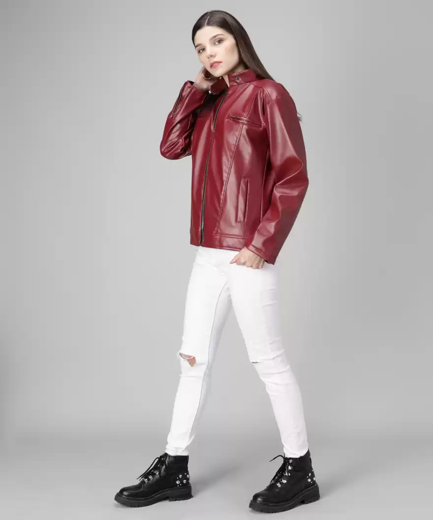 TANDUL  Full Sleeve Solid Women Jacket