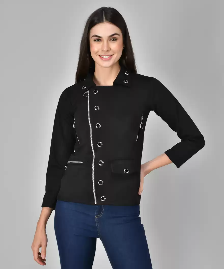 TANDUL  Full Sleeve Solid Women Jacket