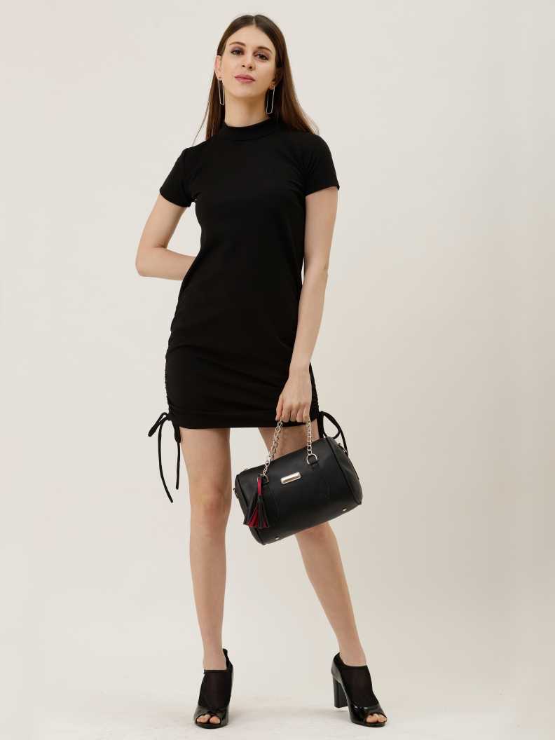 Women Bodycon Black Dress