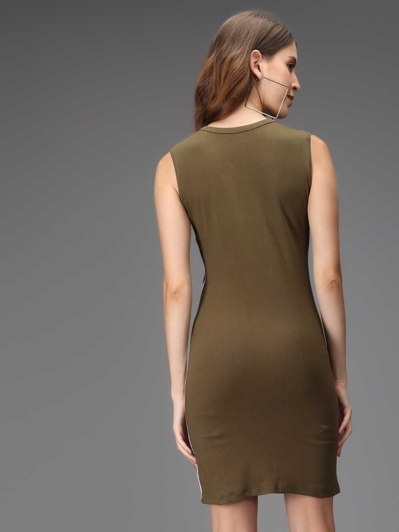 Women Bodycon Green Dress