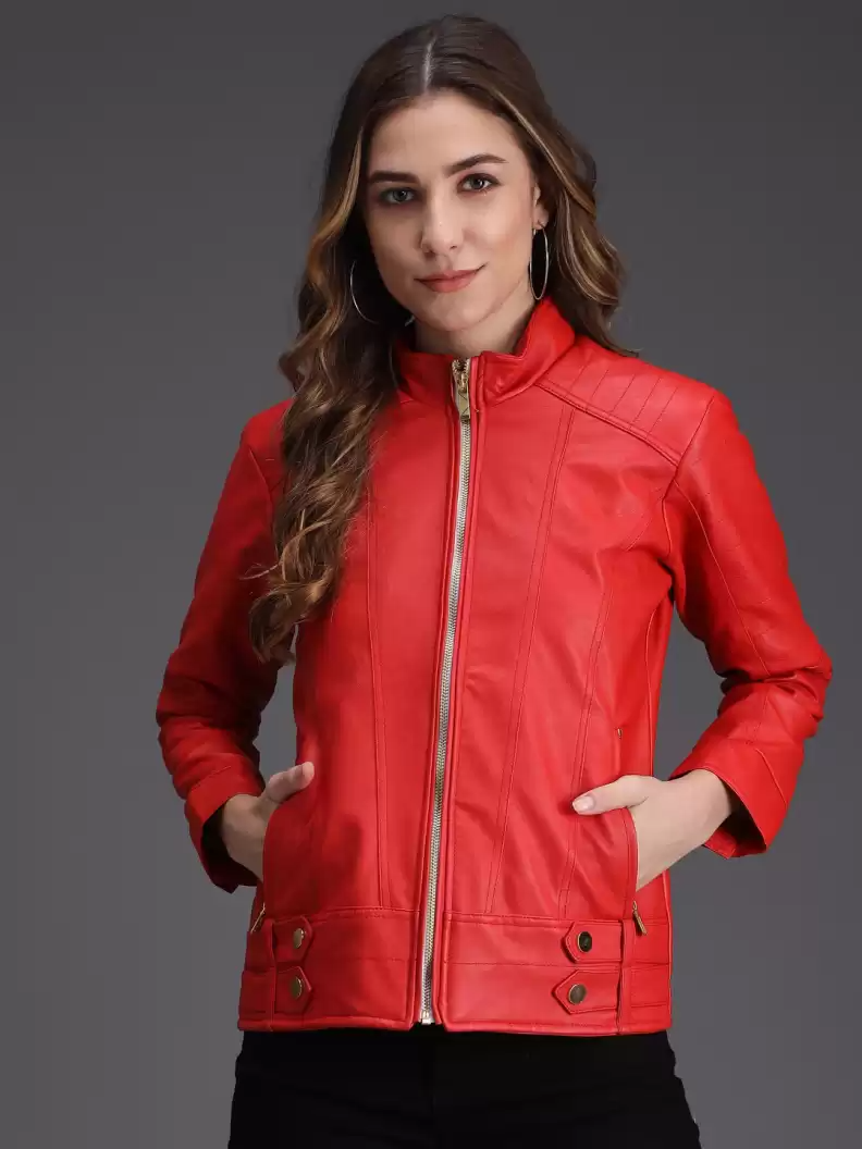 TANDUL  Full Sleeve Solid Women Casual Jacket