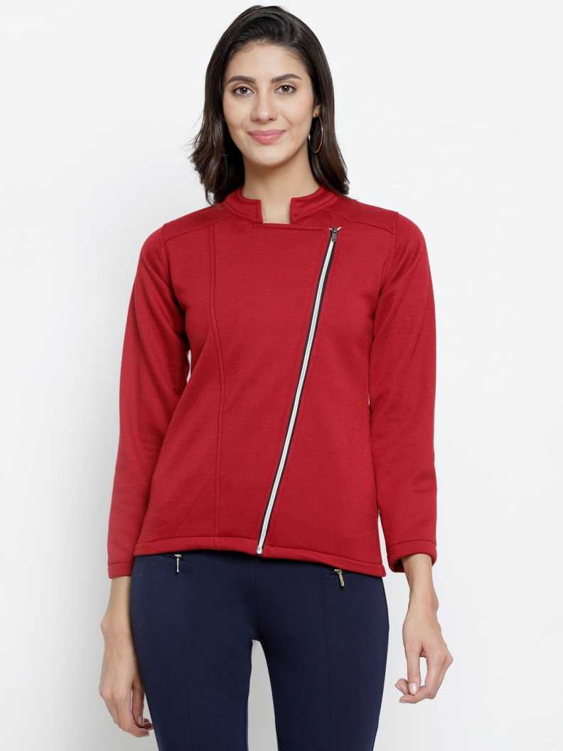 TANDUL  Full Sleeve Solid Women Jacket Special price