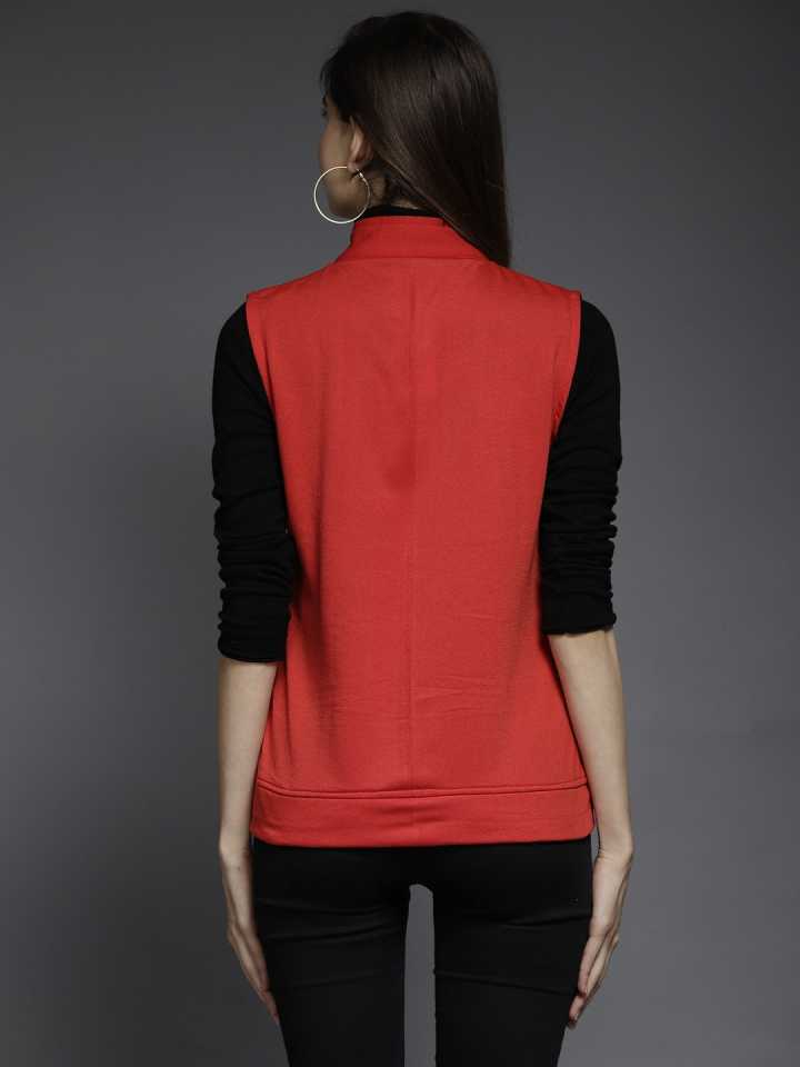 TANDUL  Sleeveless Solid Women Jacket