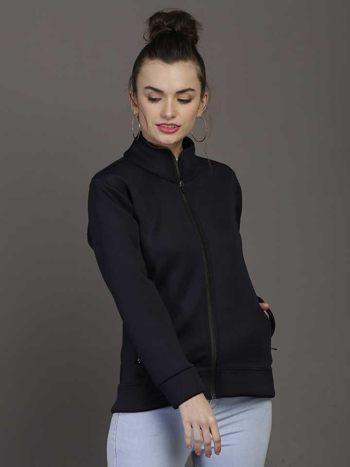 Full Sleeve Solid Women Jacket