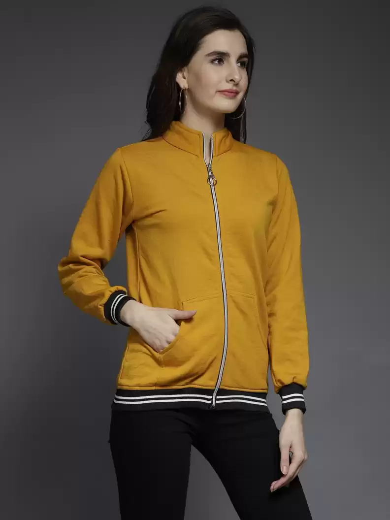 TANDUL  Full Sleeve Solid Women Jacket