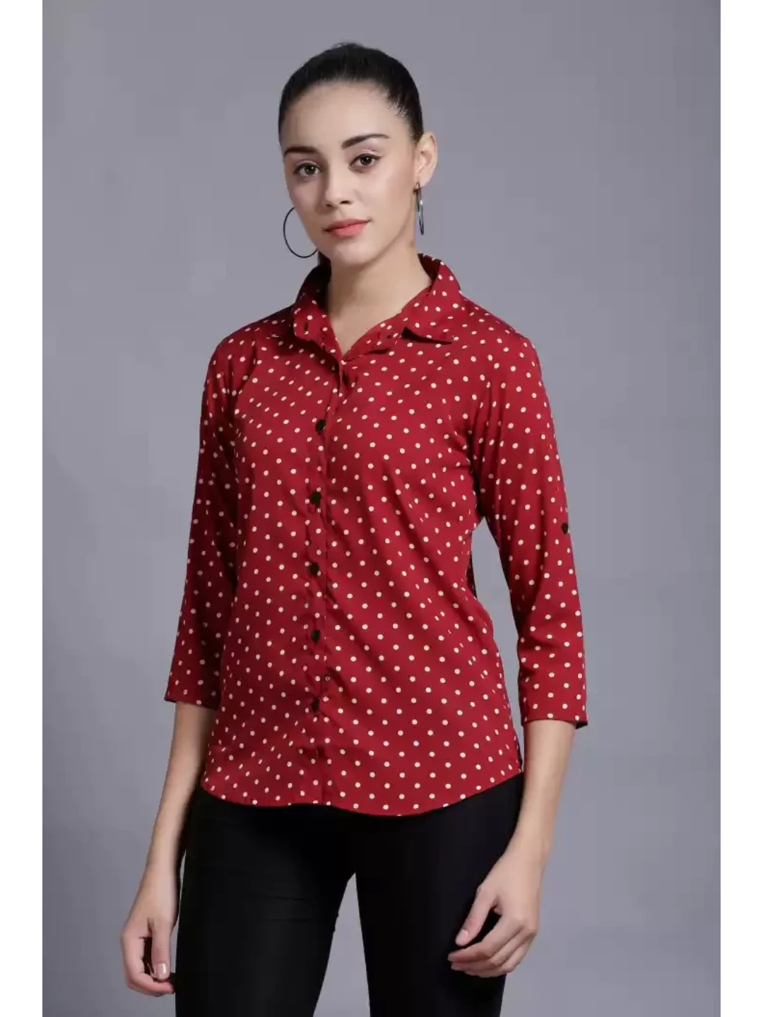 TANDUL  Women Regular Fit Printed Formal Shirt