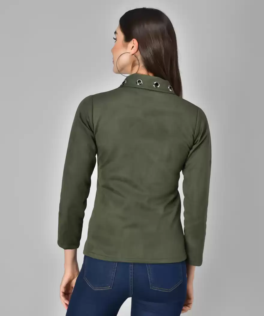 TANDUL  Full Sleeve Solid Women Jacket