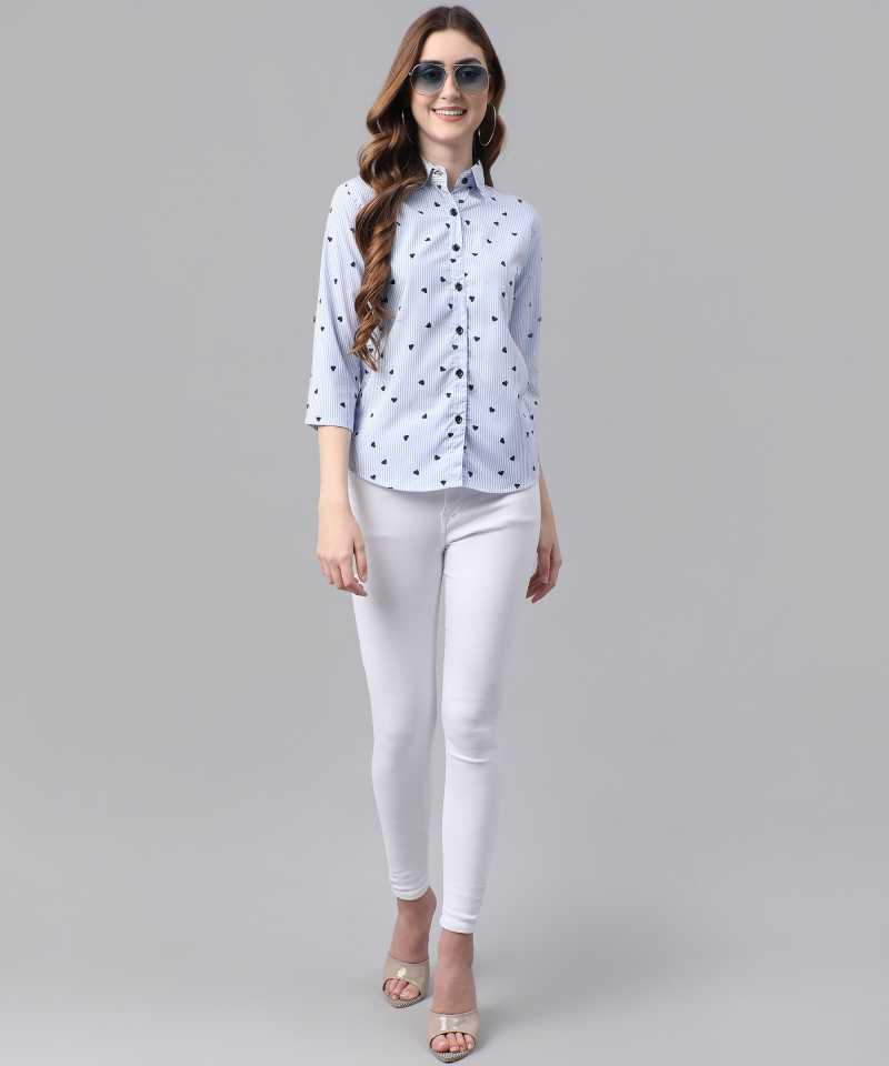 TANDUL  Women Regular Fit Printed Casual Shirt