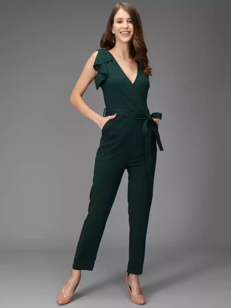 TANDUL  Solid Women Jumpsuit