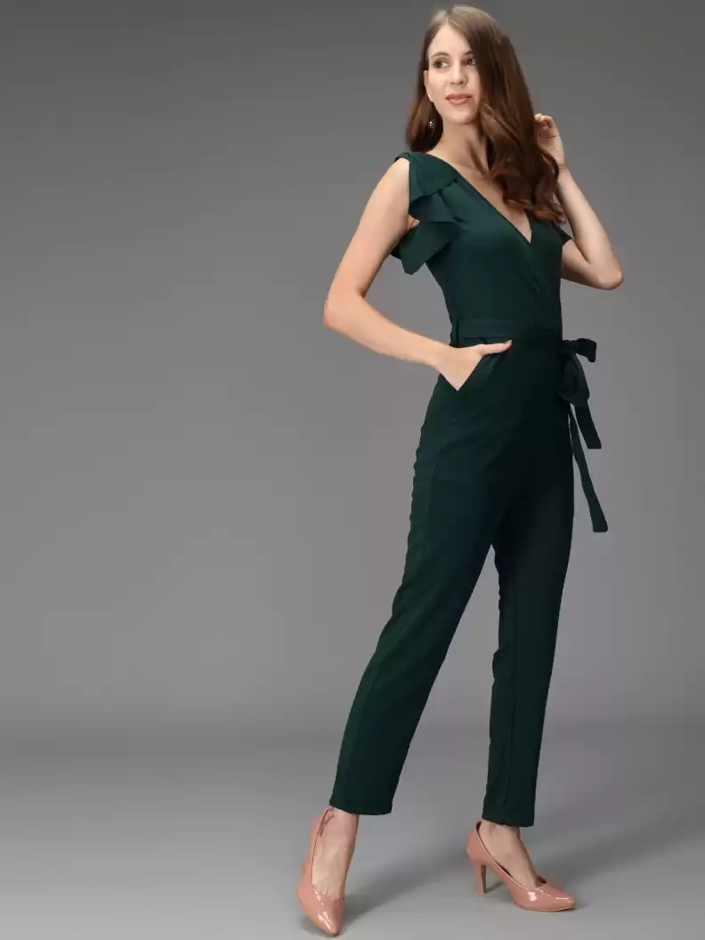 TANDUL  Solid Women Jumpsuit