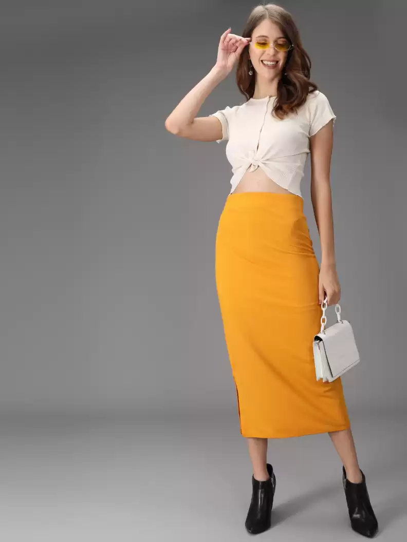 TANDUL  Casual Regular Sleeves Solid Women White Top