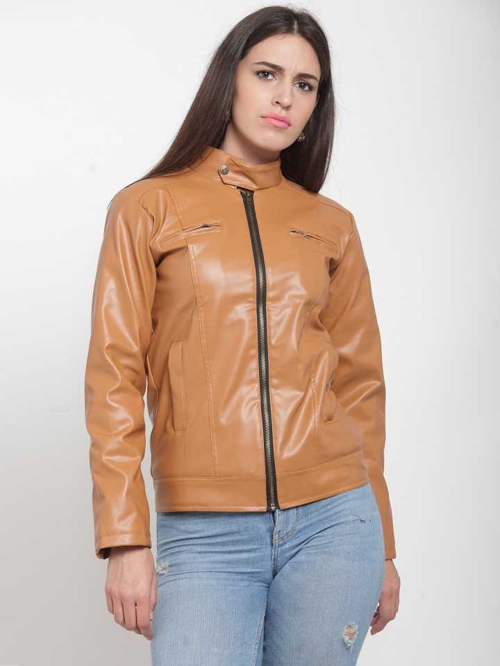 Full Sleeve Solid Women Riding Jacket