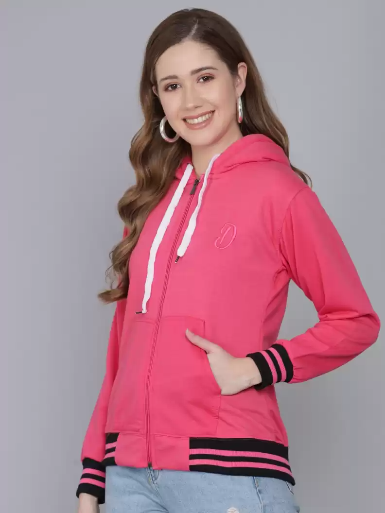 TANDUL  Full Sleeve Solid Women Casual Jacket