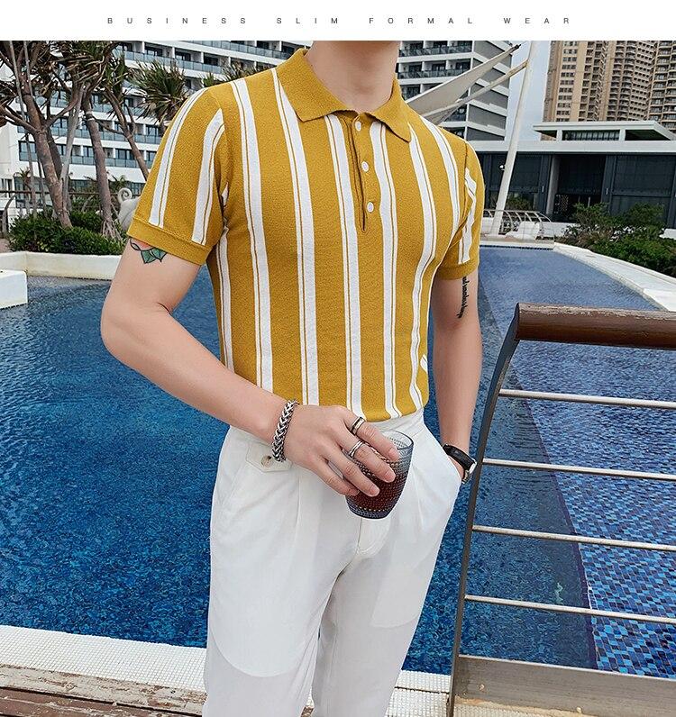 Men Printed V Neck Elastane Multicolor T-Shirt