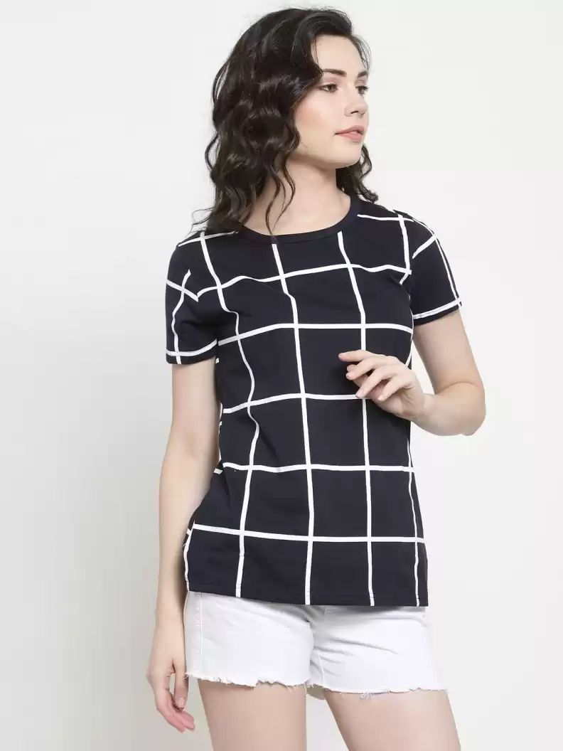 TANDUL  Casual Regular Sleeves Printed Women Multicolor Top