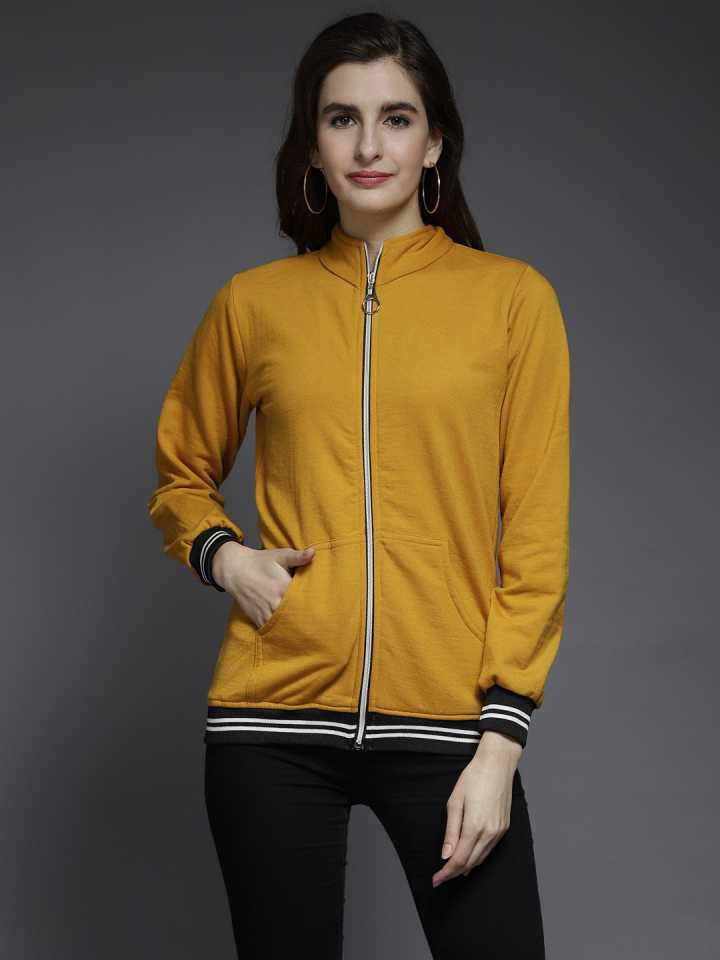 Full Sleeve Solid Women Jacket