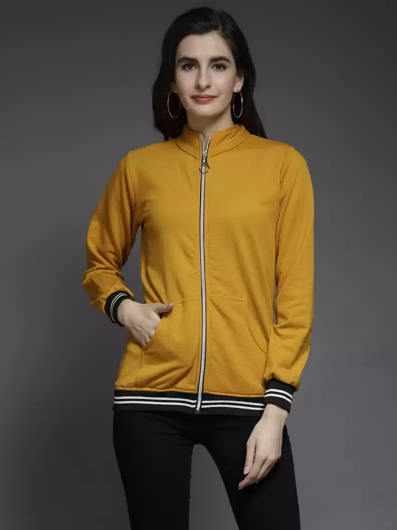 TANDUL  Full Sleeve Solid Women Jacket