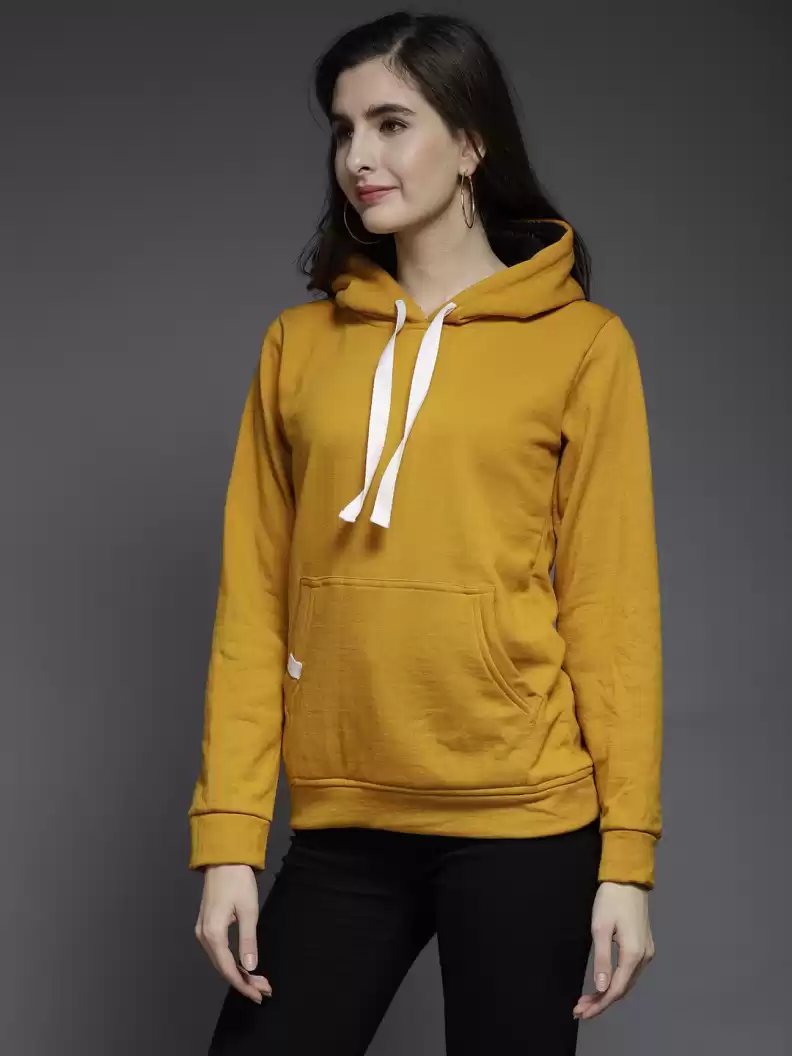 TANDUL  Full Sleeve Solid Women Sweatshirt