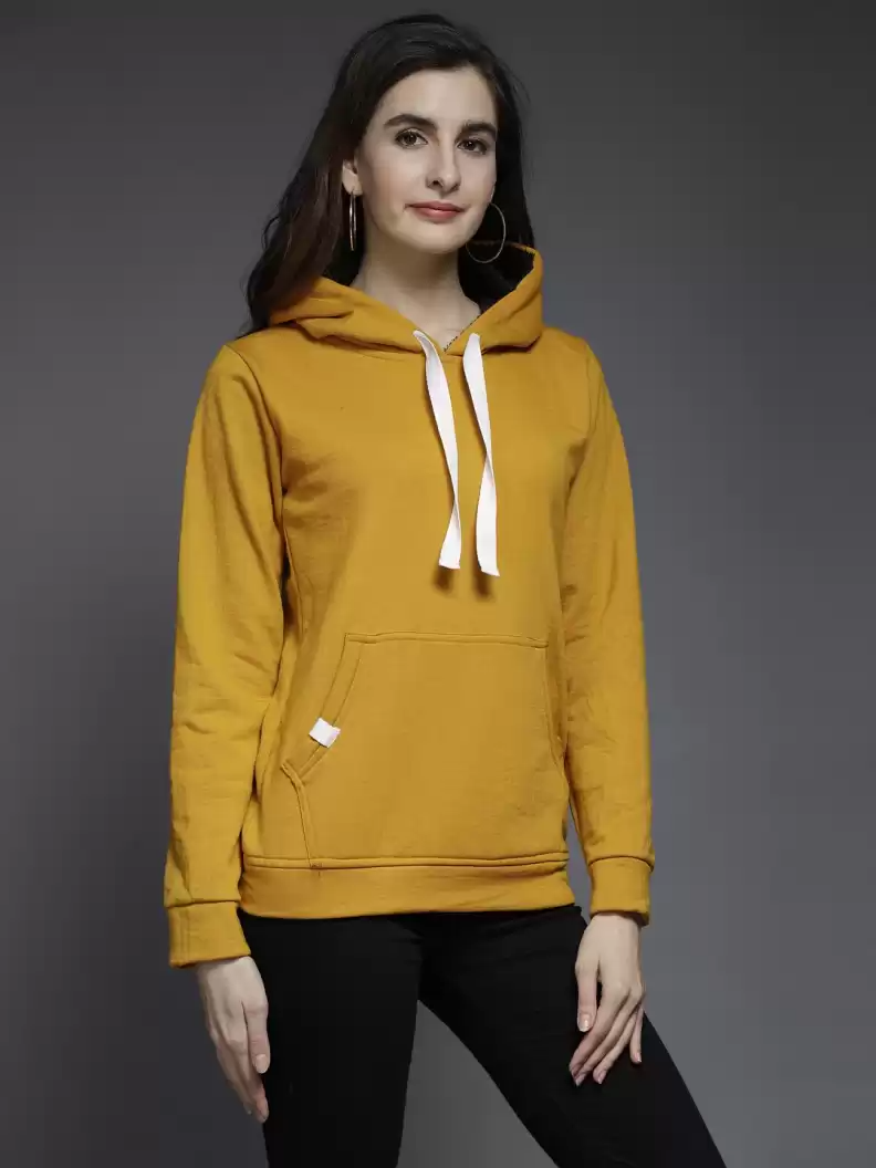 TANDUL  Full Sleeve Solid Women Sweatshirt