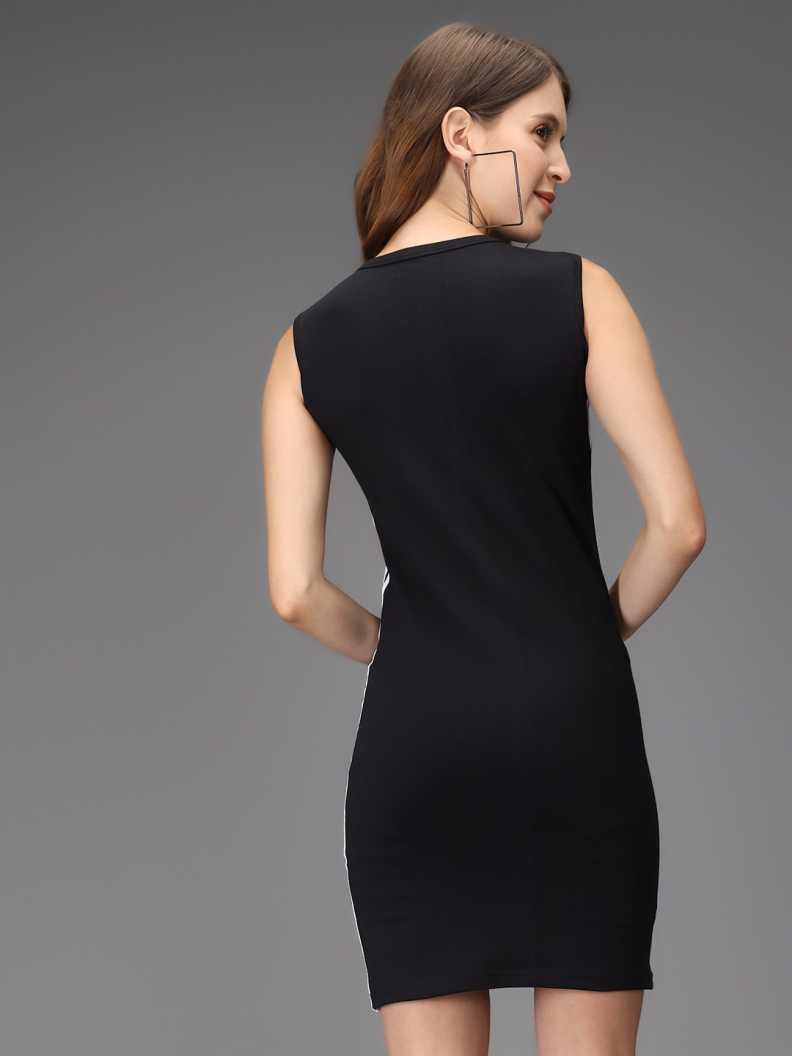 Women Bodycon Black Dress