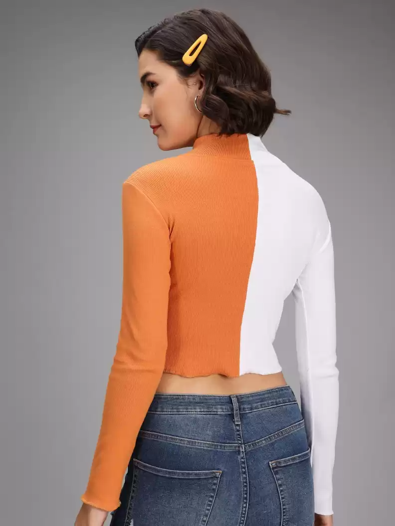 TANDUL  Casual Regular Sleeves Striped Women White, Yellow Top