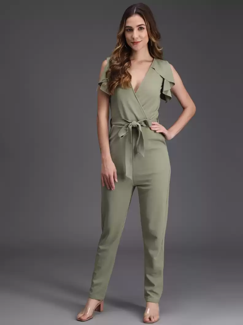 TANDUL  Solid Women Jumpsuit